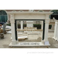 Natural Indoor Marble Fireplace FPS-G054